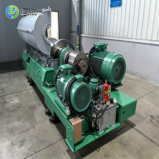 Professional Sanitary Beer Egg Motor Centrifuge for Agriculture Sugar